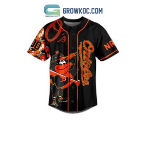Baltimore Orioles Take October Mascot O’s Personalized Baseball Jersey
