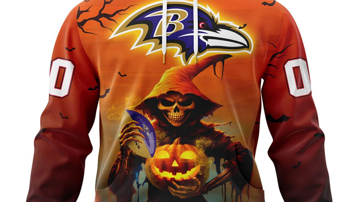 NFL Football Team Baltimore Ravens Hoodies Print Full - Freedomdesign