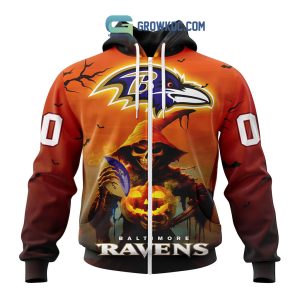 Baltimore Ravens NFL Special Design Jersey For Halloween Personalized Hoodie T Shirt
