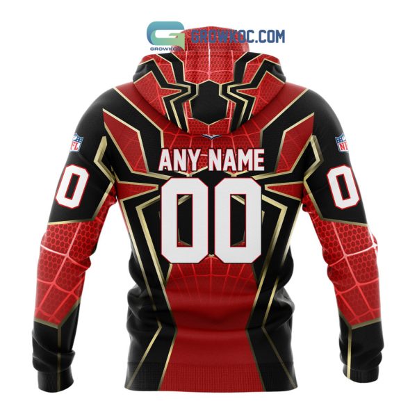 Baltimore Ravens NFL Spider Man Far From Home Special Jersey Hoodie T Shirt