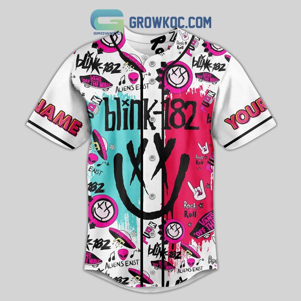 Blink 182 What The Hell Is Wrong With Me Personalized Baseball Jersey