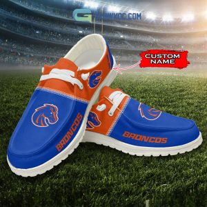 Boise State Broncos Personalized Hey Dude Shoes