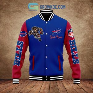 Buffalo Bills All I Need Is Football Friends And Family Personalized Baseball Jacket