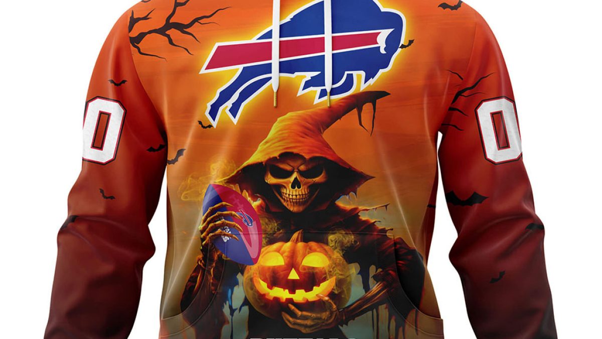 Buffalo Bills Logo Football Halloween 3D Hoodie Nfl Horror Night 3D  Sweatshirt - Best Seller Shirts Design In Usa