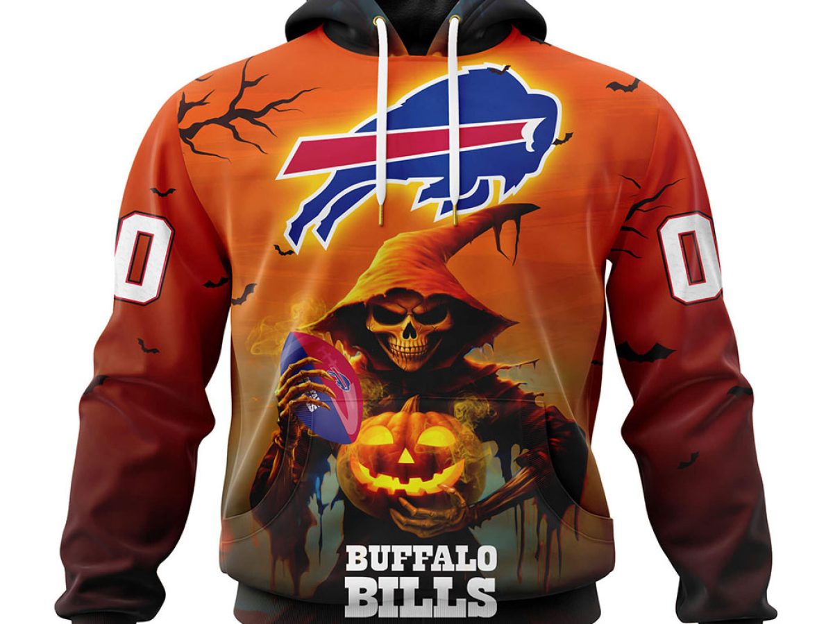 NEW NFL Buffalo Bills Special Native Costume Design Hoodie