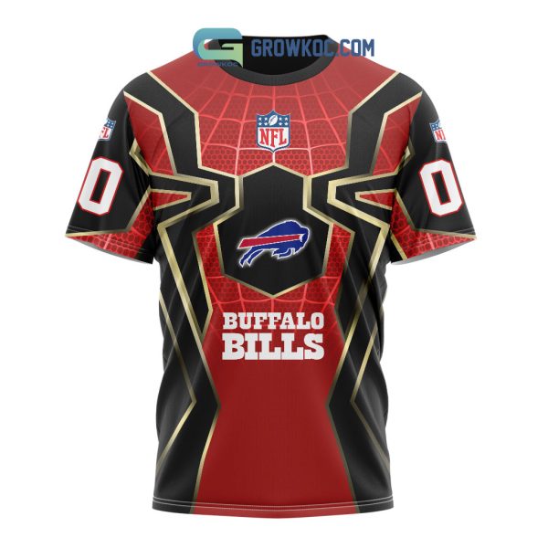 Buffalo Bills NFL Spider Man Far From Home Special Jersey Hoodie T Shirt