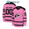 Chicago Blackhawks NHL Special Pink Breast Cancer Hockey Jersey Long Sleeve