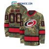 Calgary Flames Special Camo Veteran Design Personalized Hockey Jersey