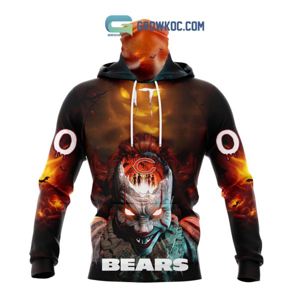 Chicago Bears NFL Halloween Badut Mematikan Personalized Hoodie T Shirt