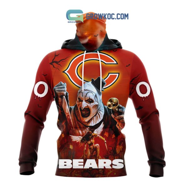 Chicago Bears NFL Horror Terrifier Ghoulish Halloween Day Hoodie T Shirt