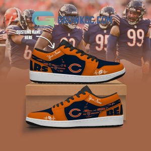 Chicago Bears NFL Personalized Air Jordan 1 Shoes