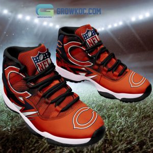 Chicago Bears NFL Personalized Air Jordan 11 Shoes Sneaker