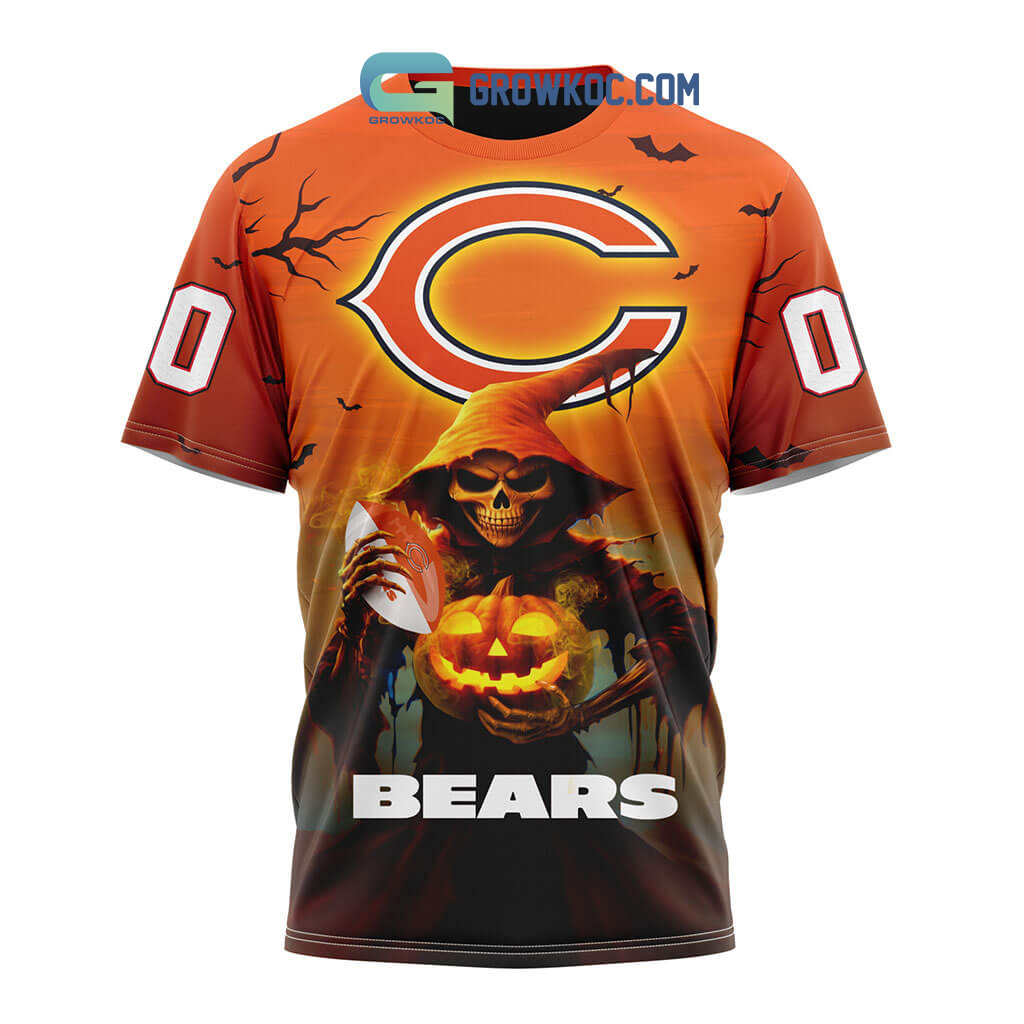 Chicago Bears NFL Custom Name Baseball Jersey Shirt Halloween Gift For Fans