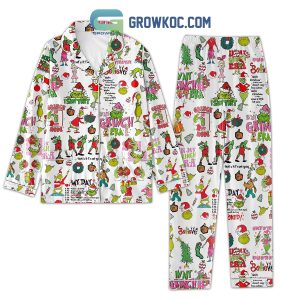 Christmas Holiday Love Grinchmas Pajamas Set