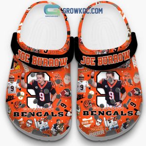 Cincinnati Bengals Joe Burrow Clogs Crocs