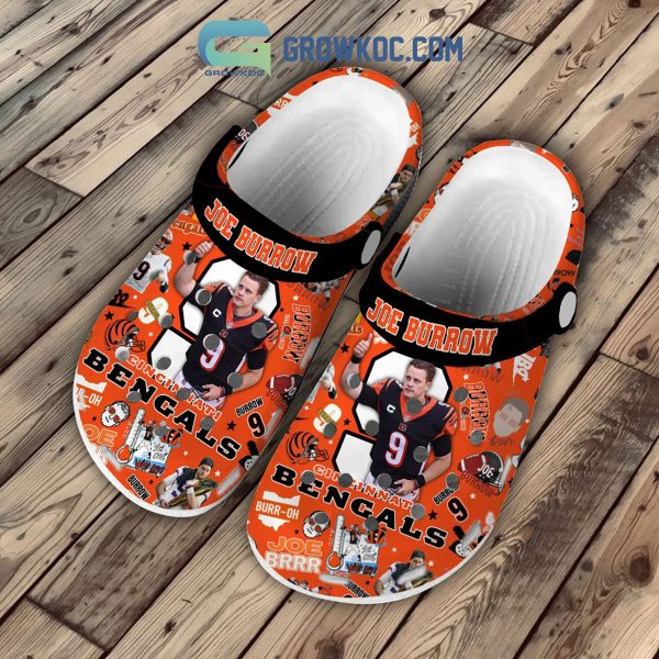 Cincinnati Bengals Joe Burrow Clogs Crocs