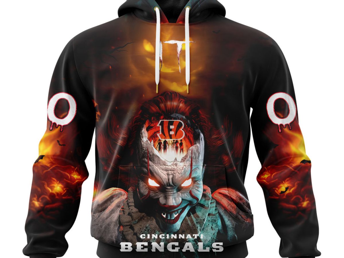 Bengals American Football Logos Halloween 3D Hoodie Personalized Shirt -  Best Seller Shirts Design In Usa