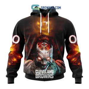 Cleveland Browns NFL Halloween Badut Mematikan Personalized Hoodie T Shirt