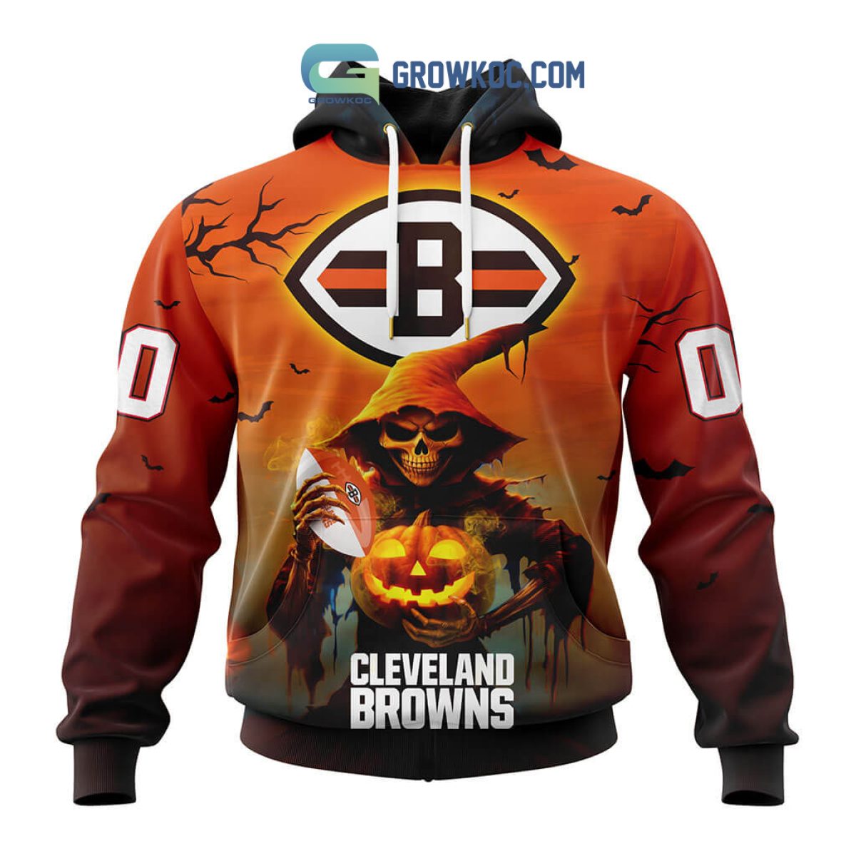 Cleveland Browns T shirt 3D Halloween Horror For Men And Women -  Freedomdesign