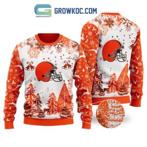 Cleveland Browns Special Christmas Ugly Sweater Design Holiday Edition