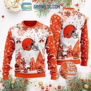 Cleveland Browns Special Christmas Ugly Sweater Design Holiday Edition