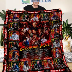Cobra Kai Movies Memories Fleece Blanket Quilt