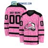 Chicago Blackhawks NHL Special Pink Breast Cancer Hockey Jersey Long Sleeve