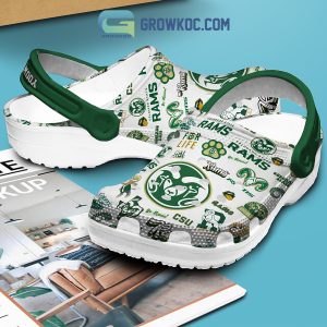 Colorado State Rams For Life Personalized Clogs Crocs