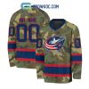 Colorado Avalanche Special Camo Veteran Design Personalized Hockey Jersey