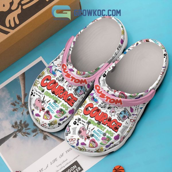 Courage The Cowardly Dog Personalized Clogs Crocs