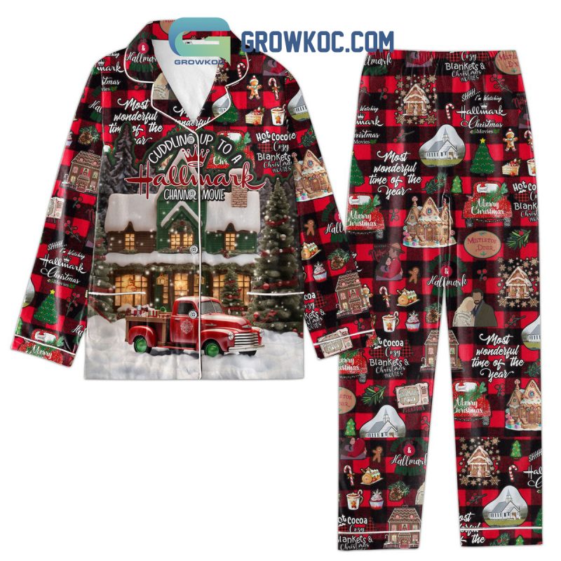 Cuddling Up To A Hallmark Channel Movie Pajamas Set - Growkoc