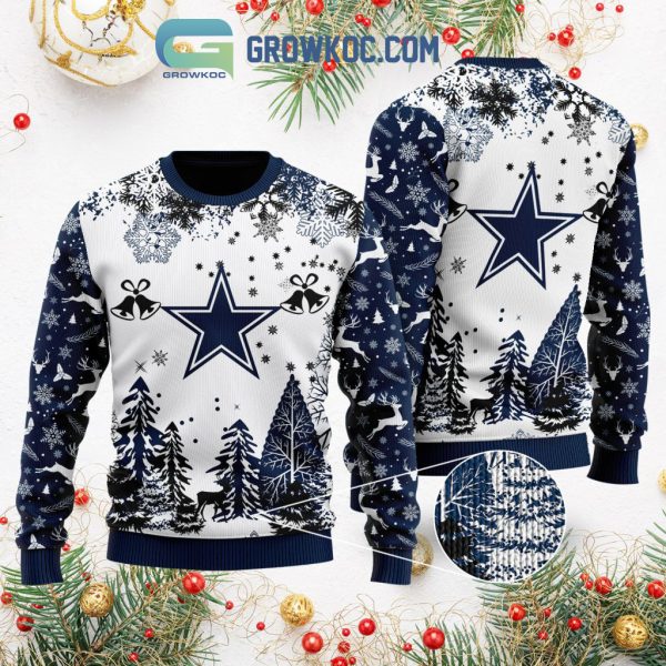 Dallas Cowboys Special Christmas Ugly Sweater Design Holiday Edition