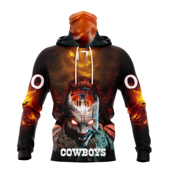 Dallas Cowboysls NFL Halloween Badut Mematikan Personalized Hoodie T Shirt