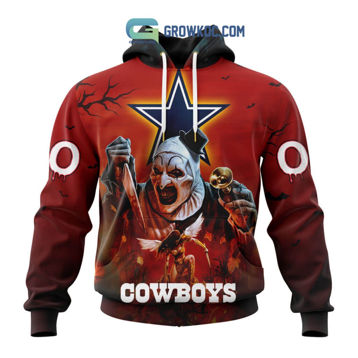 Dallas Cowboys Hoodies Halloween Horror Night V15 - Tana Elegant