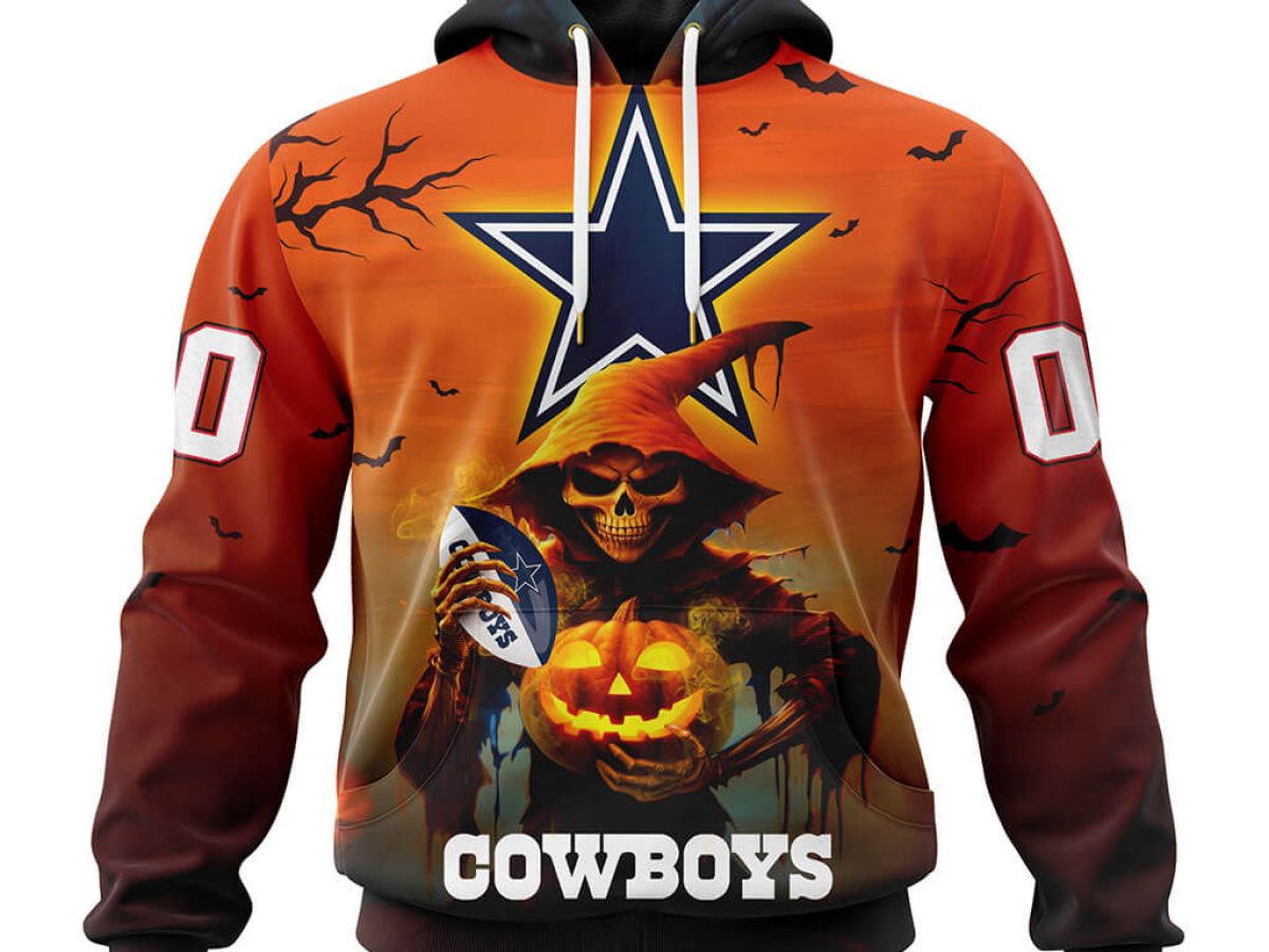 Dallas Cowboys Blood Jersey NFL Halloween T-shirt, Hoodie - Tagotee