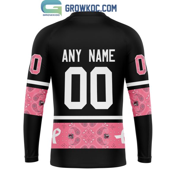 Dallas Mavericks NBA Special Design Paisley Design We Wear Pink Breast Cancer Personalized Hoodie T Shirt