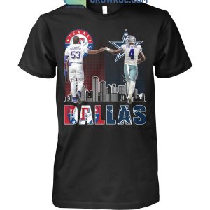 Dallas Cowboys Dallas Mavericks Dallas Stars Texas Rangers T-Shirt
