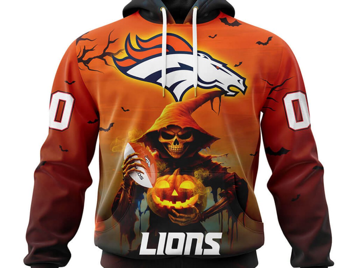 Denver Broncos Custom Name & Number Camo Hoodies Full Over Print -  Freedomdesign