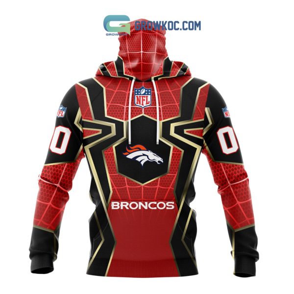 Denver Broncos NFL Spider Man Far From Home Special Jersey Hoodie T Shirt
