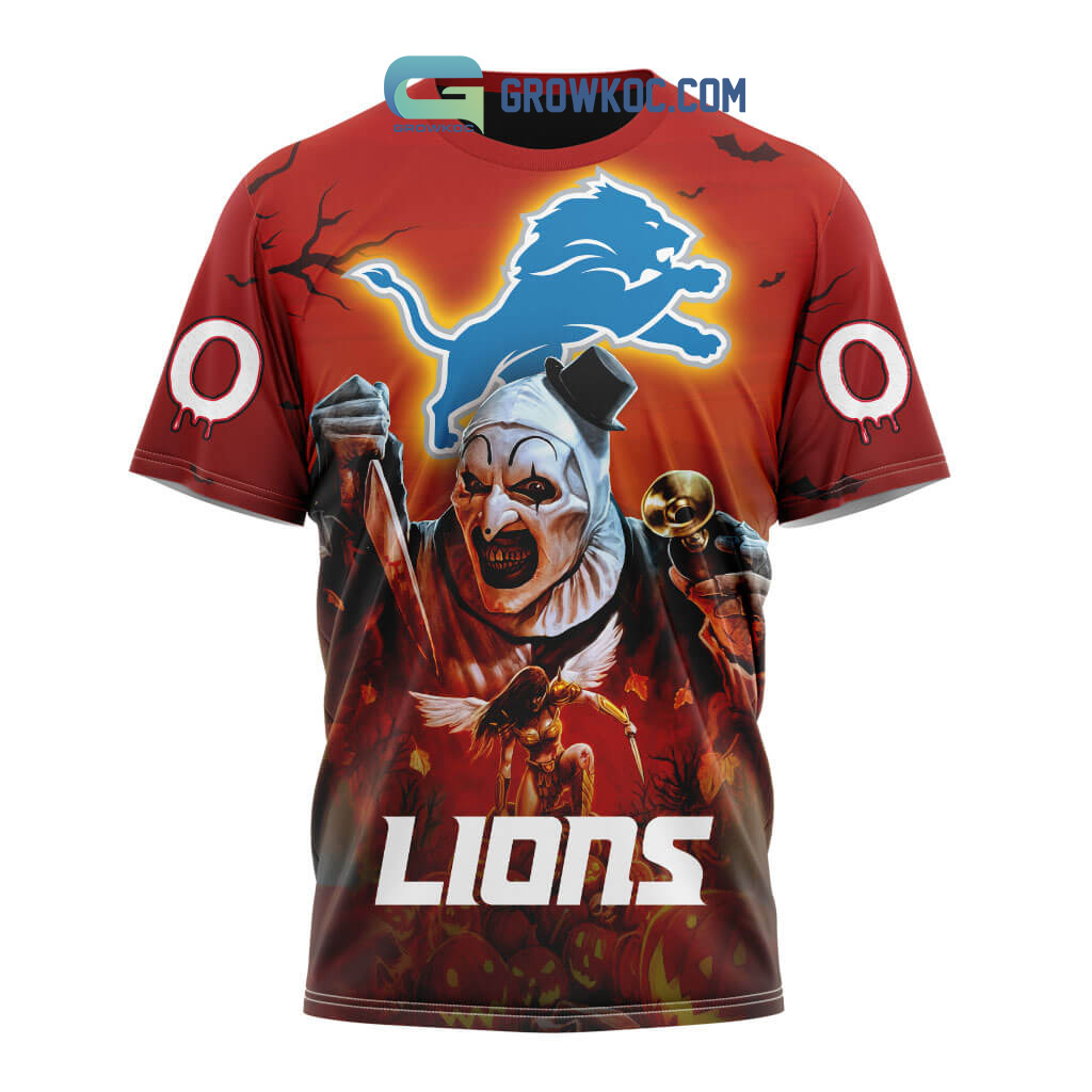 Detroit Lions Blood Jersey NFL Halloween T-shirt, Hoodie - Tagotee