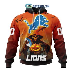 Detroit Lions NFL Special Design Jersey For Halloween Personalized Hoodie T Shirt