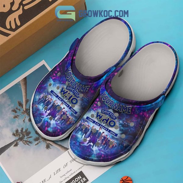 Doctor Who 60 Years 1963 2023 Personalized Clogs Crocs