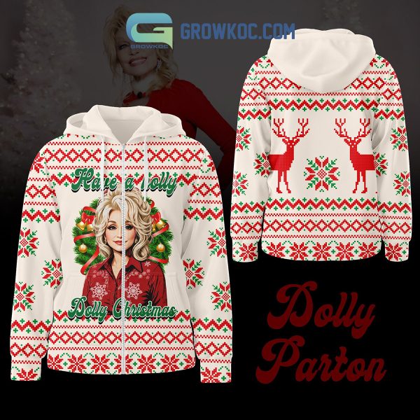 Dolly Parton Have A Holly Dolly Christmas Hoodie T Shirt