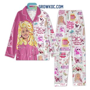 Dolly Parton You Look Into My Eyes And Light Those Dreamy Eyes Pajamas Set