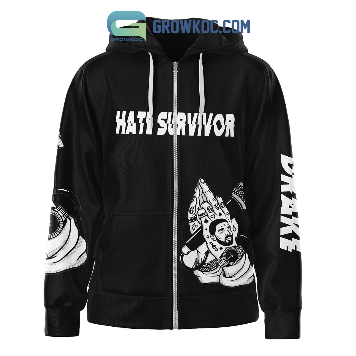 Drake Hate Survivor Personalized Baseball Jersey - Growkoc