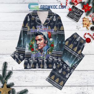 Elvis Presley I’ll Have A Blue Christmas Without You Pajamas Set