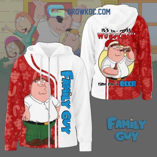 Family Guy It’s In Most Wonderful Time For A Beer Hoodie T Shirt