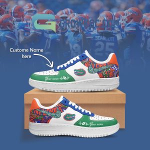 Florida Gators Personalized Air Force 1 Shoes