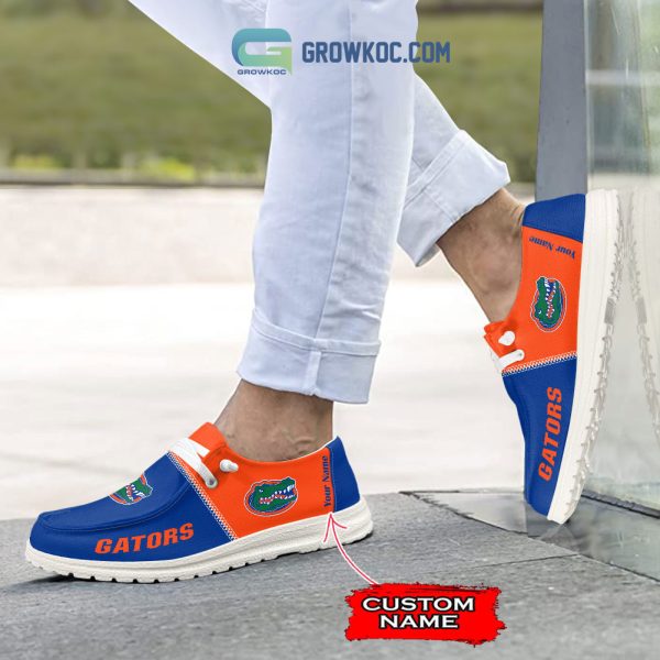 Florida Gators Personalized Hey Dude Shoes