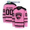 Winnipeg Jets NHL Special Pink Breast Cancer Hockey Jersey Long Sleeve